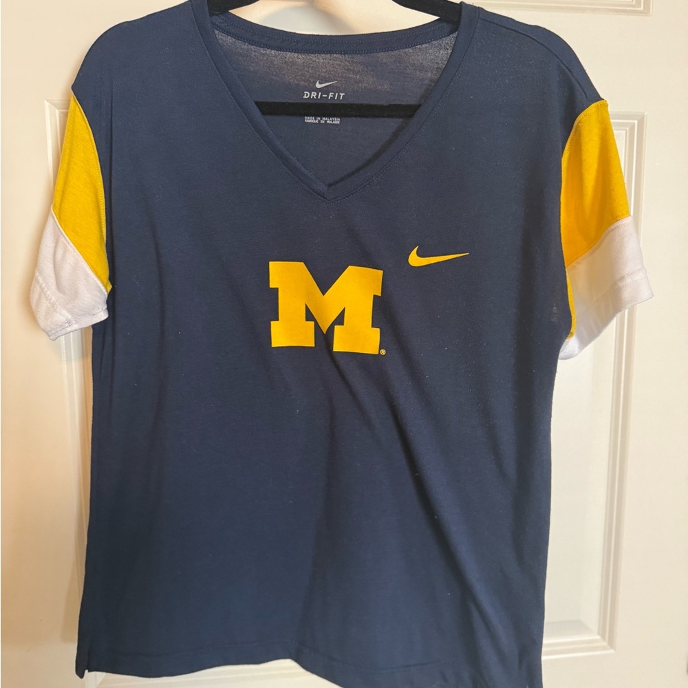 Nike Dri-FIT Navy T-Shirt